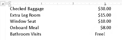 How To Use The Decimal Tab In Word 2013 Dummies