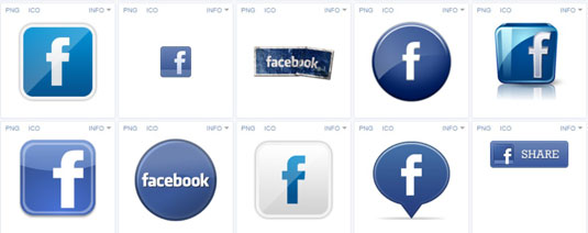 How to Include a Facebook Icon on Your Website - dummies