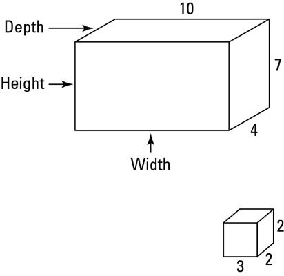 Volume and Capacity for Numeracy Test Questions - dummies