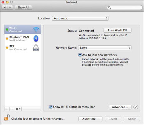 apple mac network settings proxy