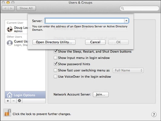 How to Join a Mac to a Windows Domain - dummies