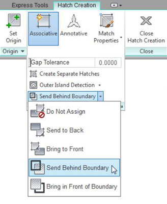 Autocad hatch boundary not closed