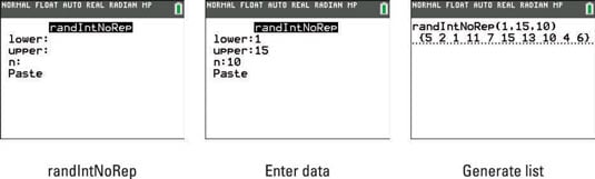 How To Generate Random Numbers On The TI 84 Plus Dummies