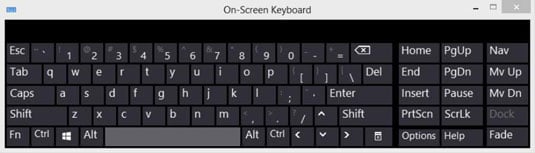 How To Display A Laptop s Onscreen Keyboard Dummies