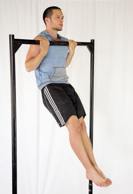Advanced Pull for Paleo Fitness: The L-Sit Pull-Up/Chin-Up - dummies