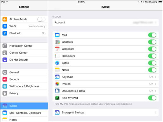 How to Back Up Your iPad to iCloud - dummies