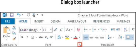  How To Adjust Character Spacing In Word 2013 Dummies