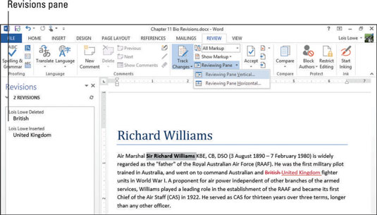 How to Customize Word 2013's Display of Markup - dummies