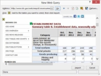 How to Run a Web Query in Excel - dummies