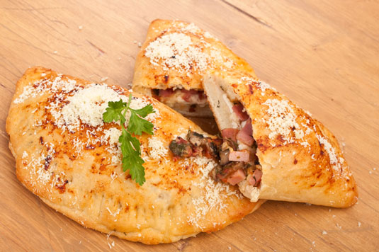 Calzone With Prosciutto Mushrooms And Mozzarella Calzone All Italiana Dummies