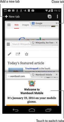 multiple tab browser android