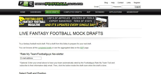 6 Sites for Taking Part in a Fantasy Football Mock Draft - dummies