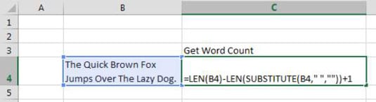 How To Count Specific Characters In An Excel Cell Dummies