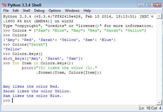 How To Create And Use A Dictionary In Python Dummies