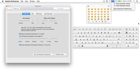 how do you create keyboard shortcut for text os x yosemite