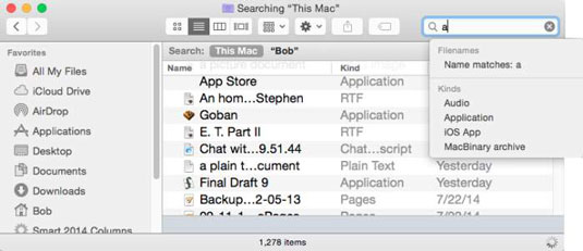 full text desktop search for mac