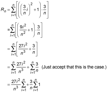 How To Use Sigma Notation To Find The Area Under A Curve Dummies