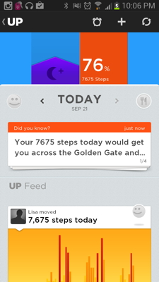 Using The Jawbone Up Tracker To Get Fit Dummies