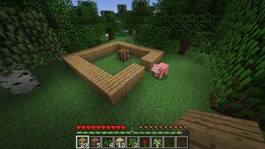 How To Build A Shelter And Door In Minecraft Dummies