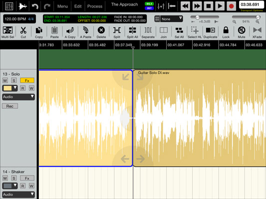 How To Cut Paste And Rearrange Sections Of Recorded Music On Your Ipad Or Iphone Dummies