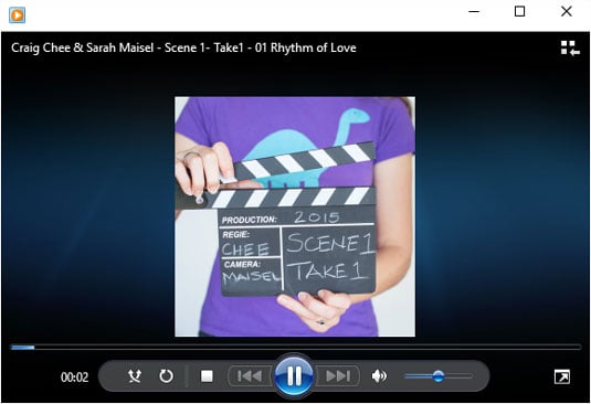 windows media player now playing