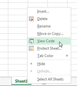 Excel Macros and Worksheet Events - dummies