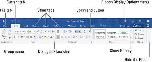 Microsoft Word Commands And Functions Printable Templates Free