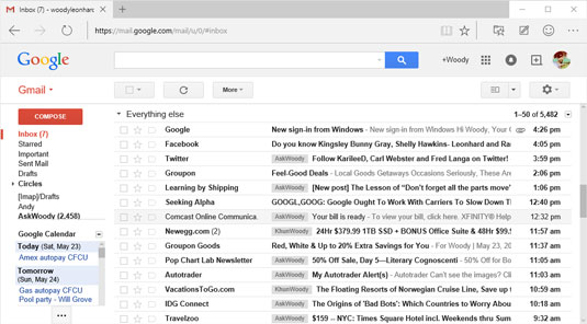 gmail inbox app windows