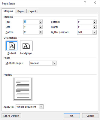 setting tabs in word for mac 2016