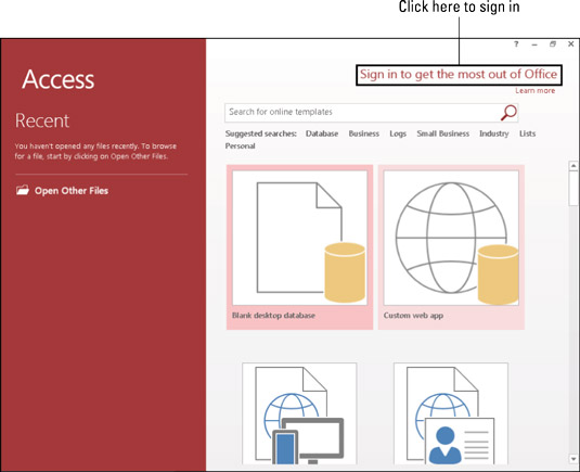How to Connect Access 2016 to Office 365 - dummies
