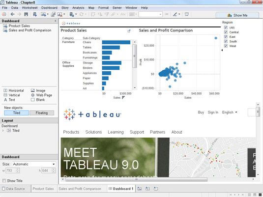 Organizing Your Tableau Dashboards - dummies