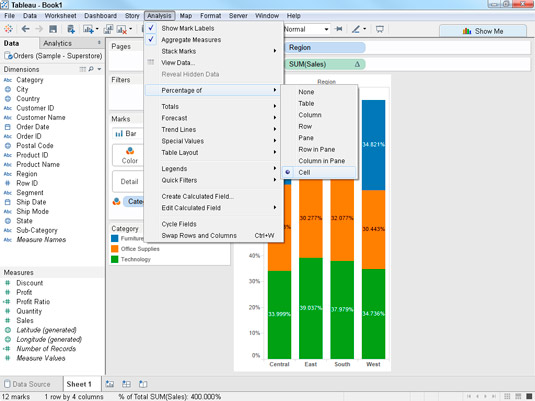 How To Calculate Percentage Difference Between Two Numbers In Tableau