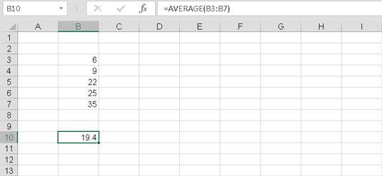 Functions in Excel 2016 Formulas - dummies