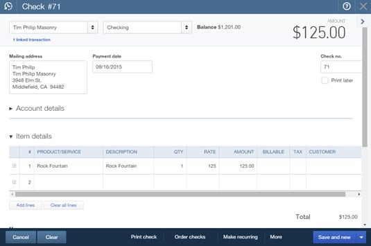 How to Enter a Purchase Order in QuickBooks Online - dummies