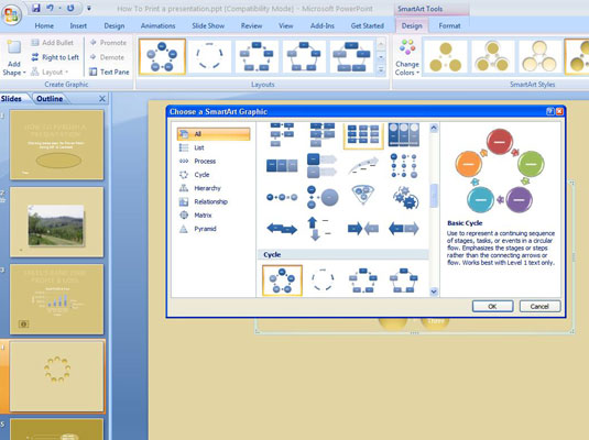 How to Swap One Diagram for Another on Your PowerPoint 2007 Slides ...