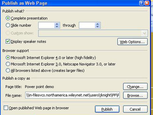 how-to-turn-a-powerpoint-2007-presentation-into-a-web-page-dummies