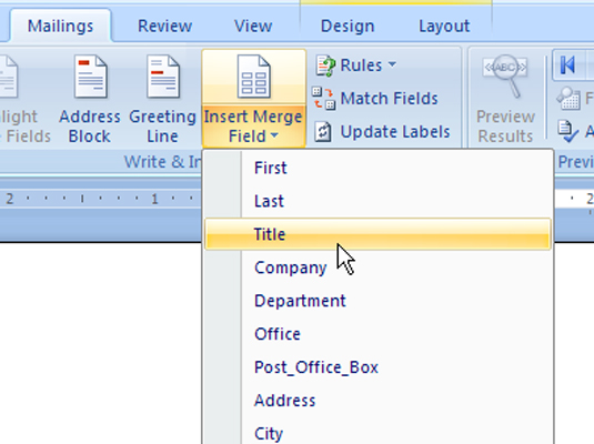 how to add mail merge toolkit in word