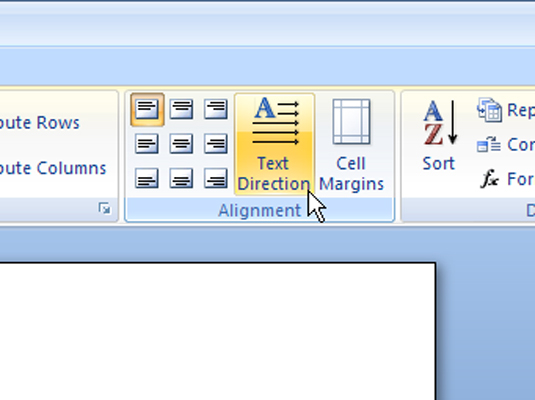 how to change text direction right to left in word