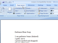 create a 0.5 first line indent in word