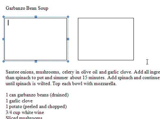 Linking Text Boxes In Word 2007 Dummies