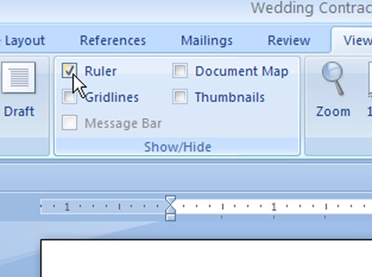 How To Use The Left Tab Stop In Word 2007 Dummies