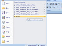 unlock document for editing word 2007