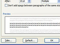 dialog box launcher word on mac