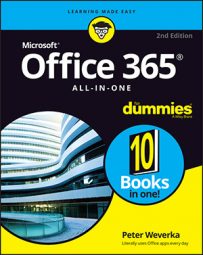 Office 365 All-in-One For Dummies Cheat Sheet - dummies