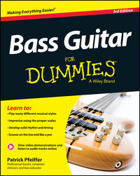 hoeveelheid verkoop leraar Stoel Bass Guitar For Dummies, 3rd Edition Audio-Video Resource Center - dummies