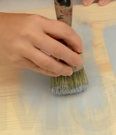 dry paint brushing chalk dummies furniture