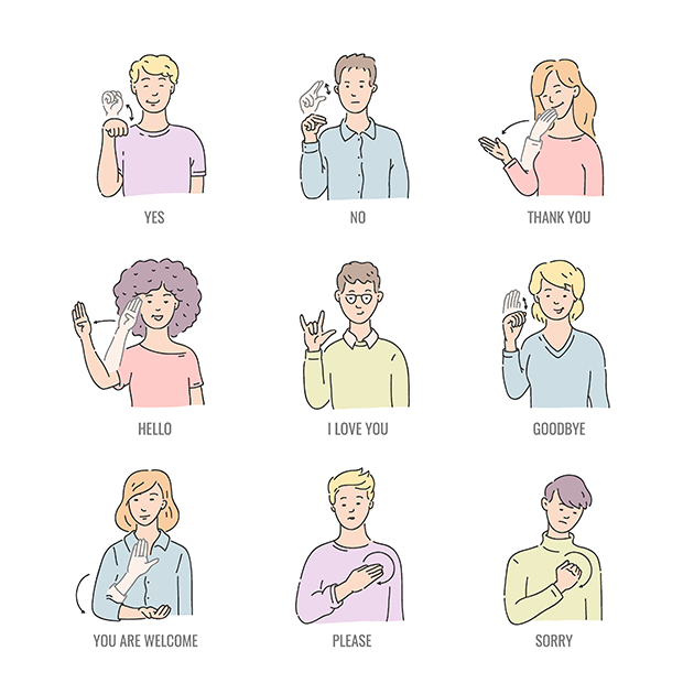 american sign language phrases
