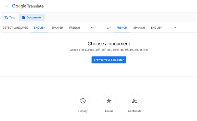 How To Translate A Document With Google Translate Dummies