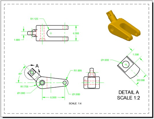 obtain isometric drawing autocad file
