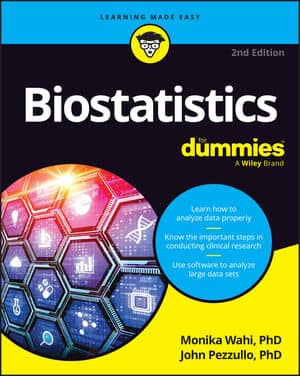 Biostatistics For Dummies book cover